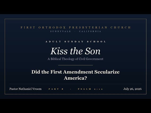 Did the First Amendment Secularize America? 