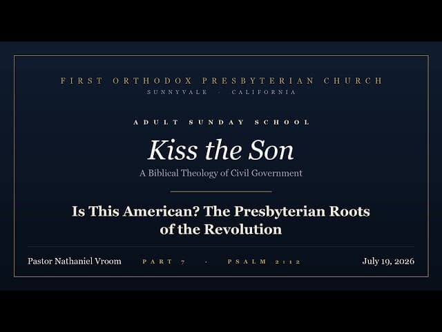 Is This American? The Presbyterian Roots of the Revolution